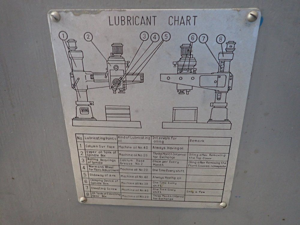 Enco 9"x3' Radial Arm Drill - 128-4010