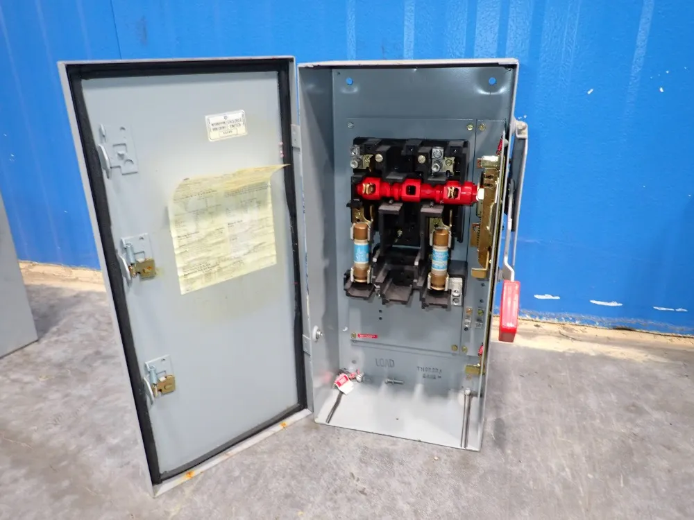 Used General Electric Heavy Duty Safety Switch HGR Industrial Surplus