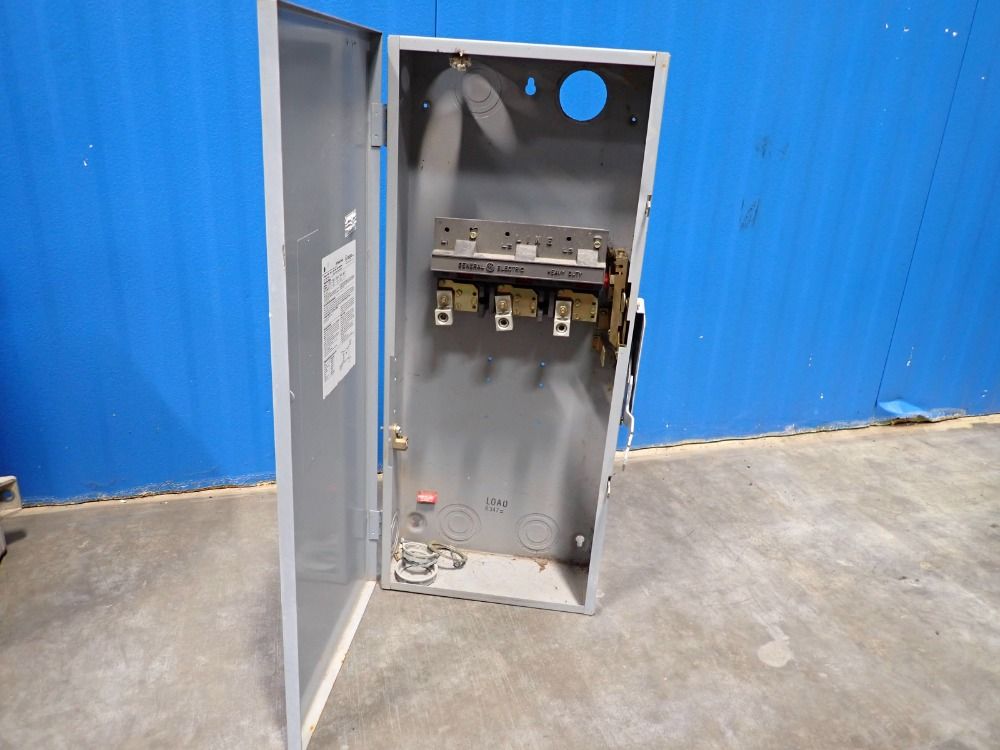 Used General Electric Heavy Duty Safety Switch HGR Industrial Surplus