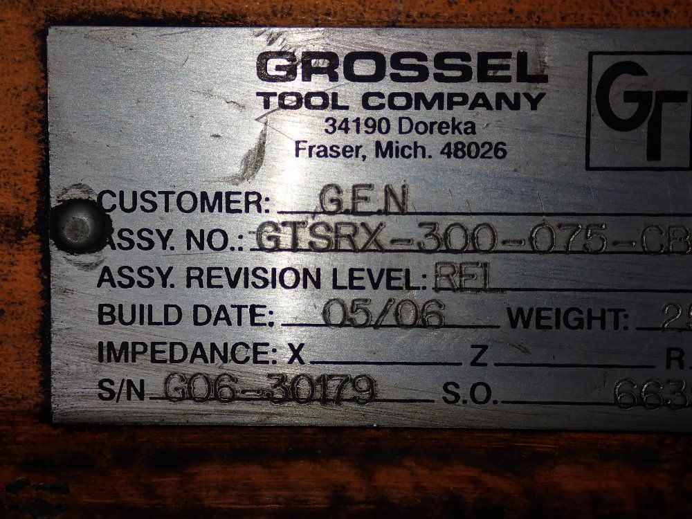 Grossel Welding Head - Gen