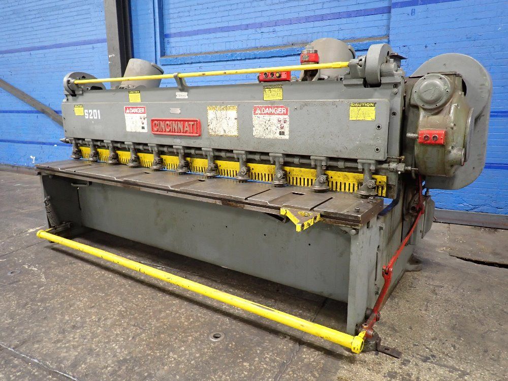 Cincinnati 3/16 X 122 1/2" Shear - 1410