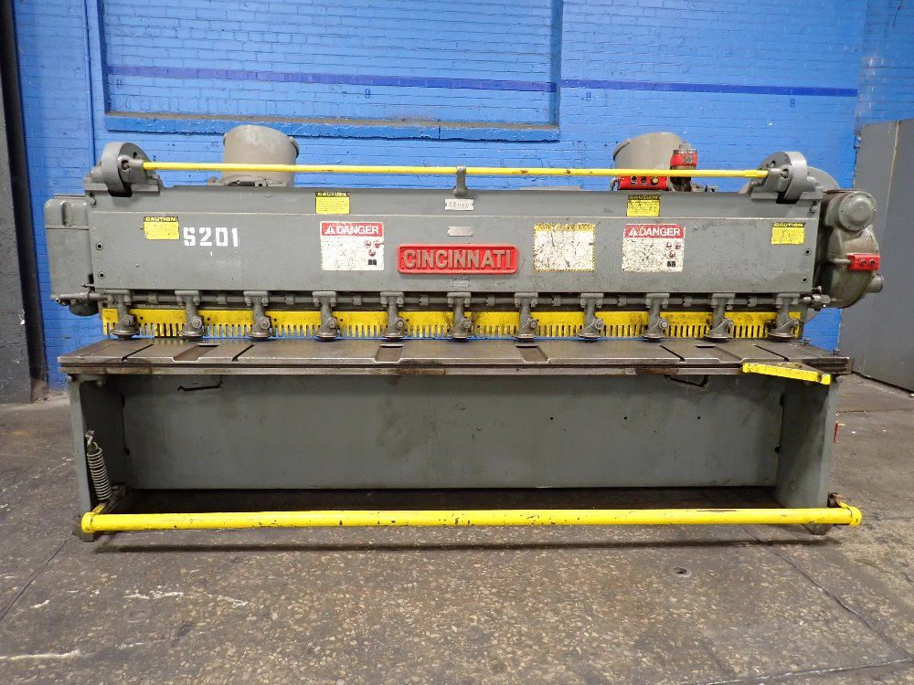 Cincinnati 3/16 X 122 1/2" Shear - 1410