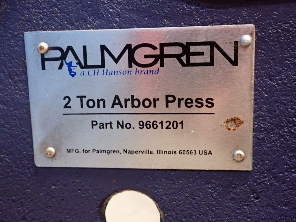Palmgren 2 Ton 2 Ton Arbor Press - No.2