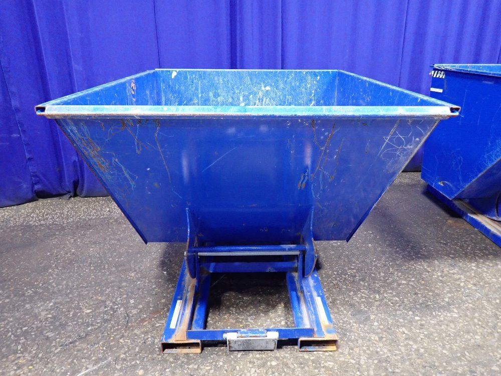 Vestil 63" X 53" X 41" Self Dumping Hopper