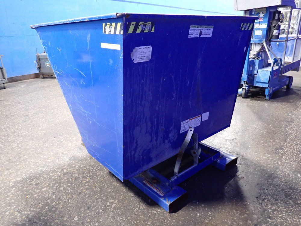 Vestil 63" X 53" X 41" Self Dumping Hopper