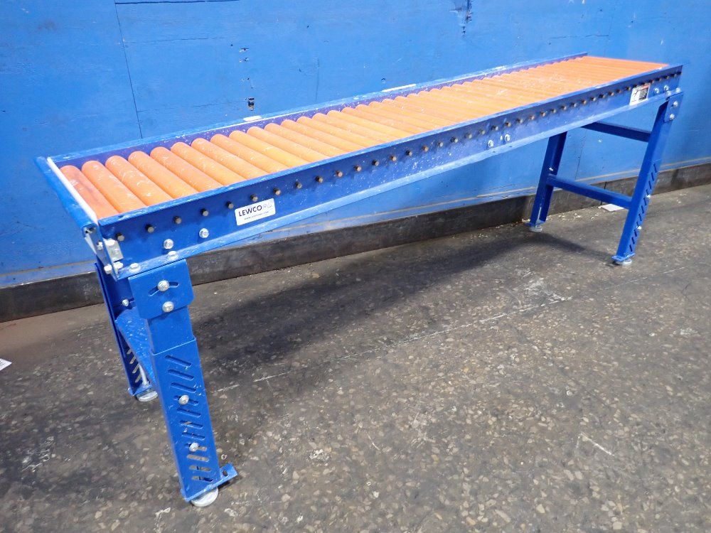 Lewco 16 3/4" X 90" Roller Conveyor
