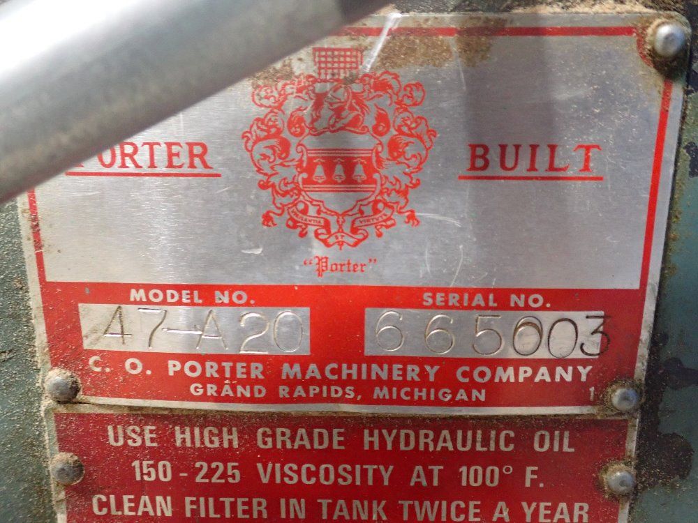 Porter Cut-off Saw - 47-a20