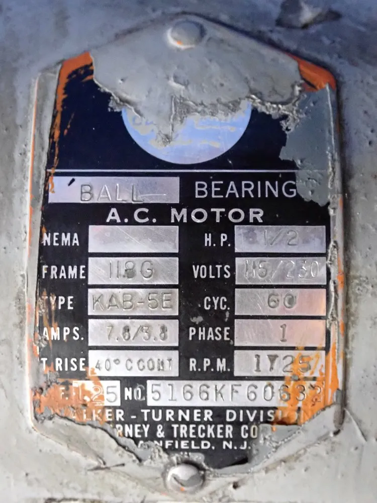 Walker Turner 15" Drill Press