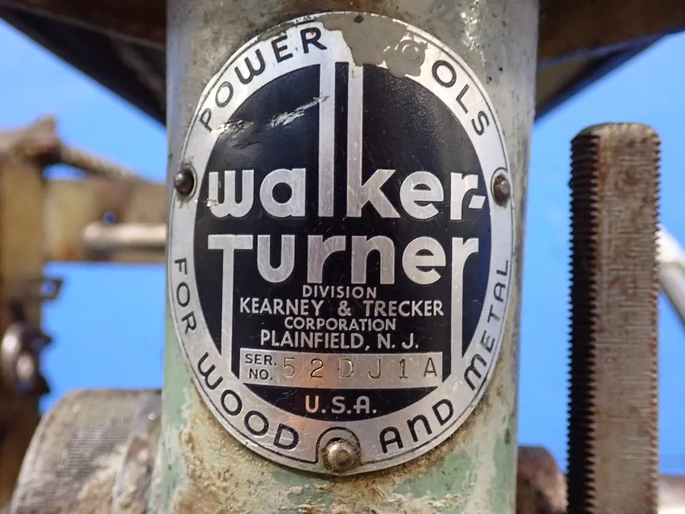 Walker Turner 15" Drill Press