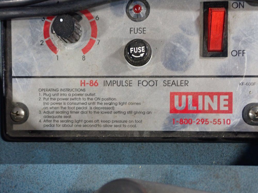 Uline 24" W Impulse Foot Sealer - H-86