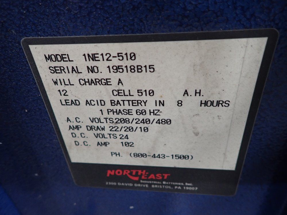 Northeast 510ah Battery Charger - 1ne12-510
