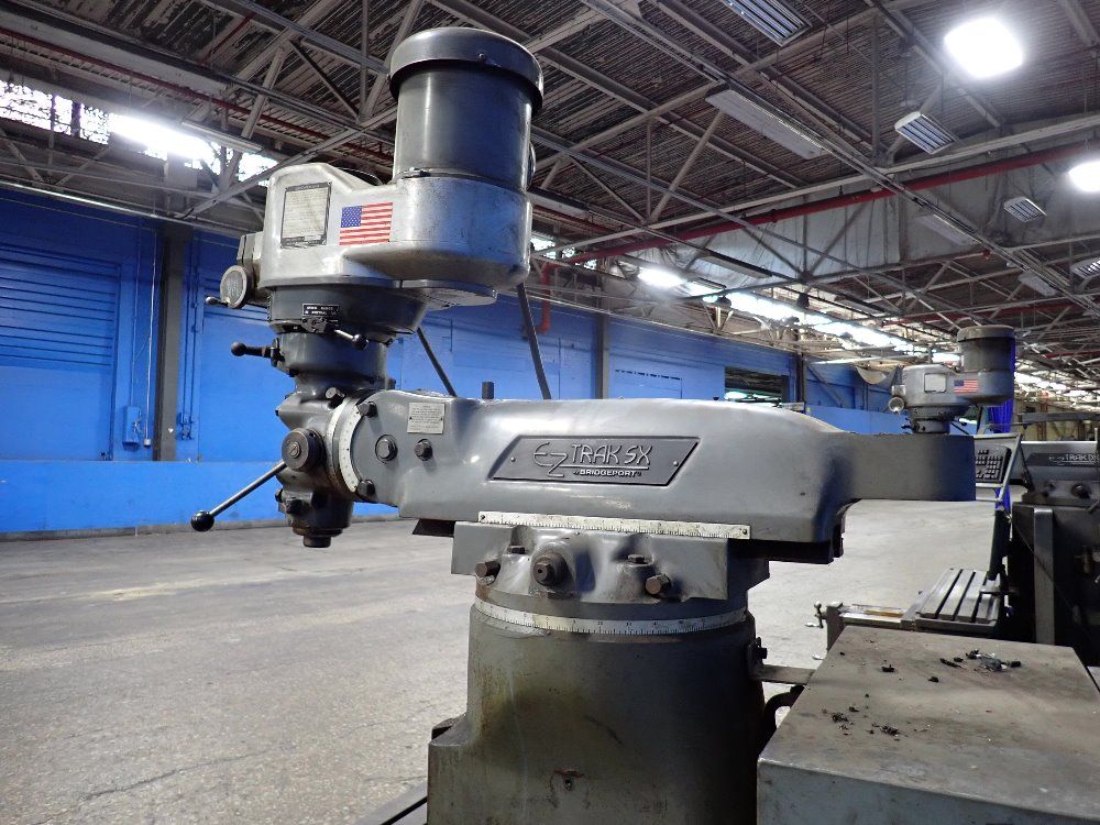 Bridgeport 9" X 48" Cnc Vertical Mill - Ez-trak Sx