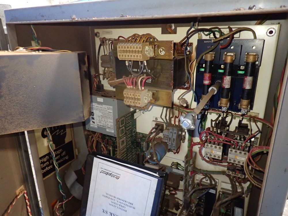 Bridgeport 9" X 48" Cnc Vertical Mill - Ez-trak Sx