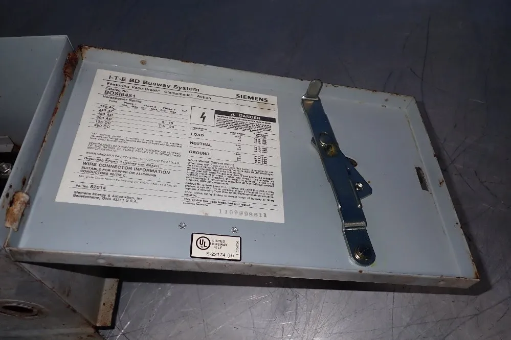 Ite 30 Amps/15hp Bus Plug - B0s14352