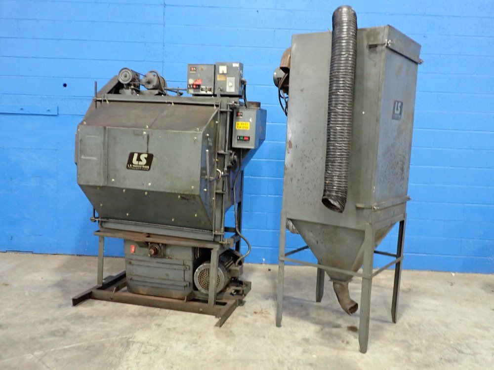 Ls Industries Tumble Blaster W/ Dust Collector - 11b