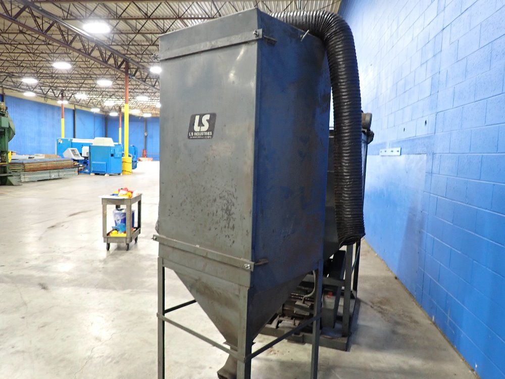 Ls Industries Tumble Blaster W/ Dust Collector - 11b