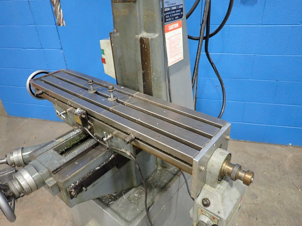 Enco 26"x 6" Vertical Milling Machine - 100-5700