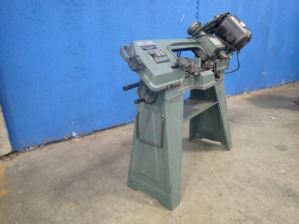 Enco Mfg. Co. 4-1/2" Round/4"x6" Rectangle Metal Cutting Horizontal Band Saw - 137-3150