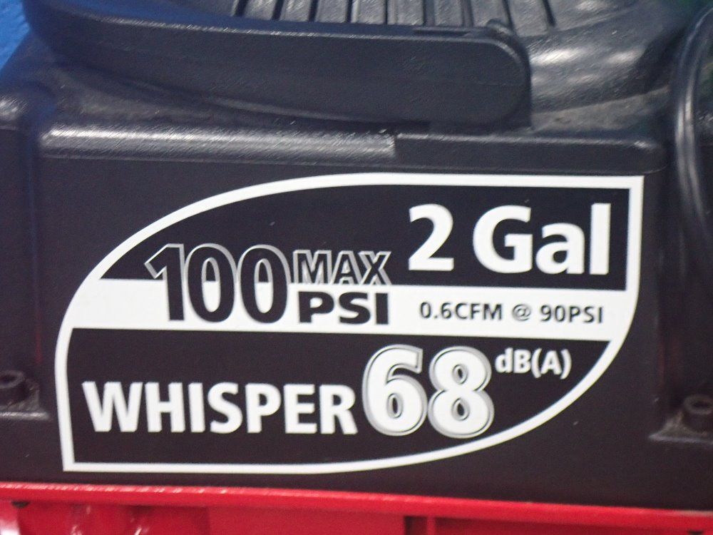 Husky 100 Psi (.6 Cfm@90 Psi) Portable Electric Air Compressor - Hd1004tk (whisper 68)