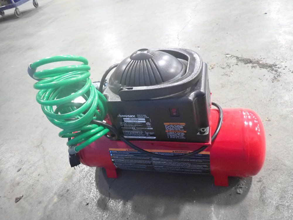 Husky 100 Psi (.6 Cfm@90 Psi) Portable Electric Air Compressor - Hd1004tk (whisper 68)