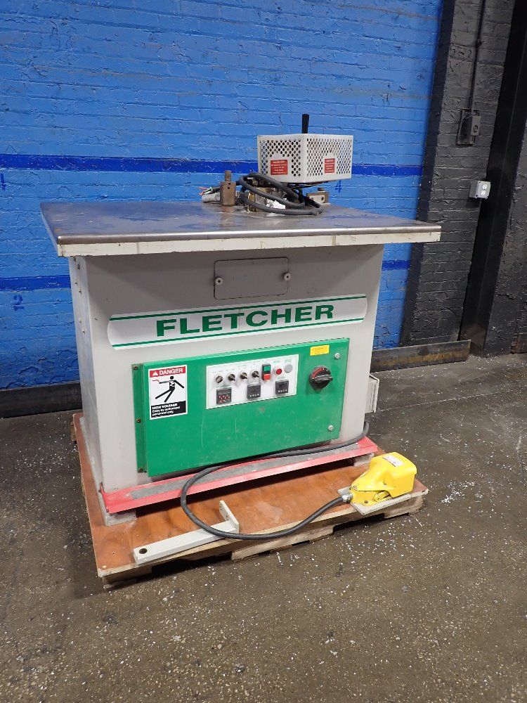 Fletcher 35" X 48" Table Tabletop Edge Bander - Fm-2000cb-b