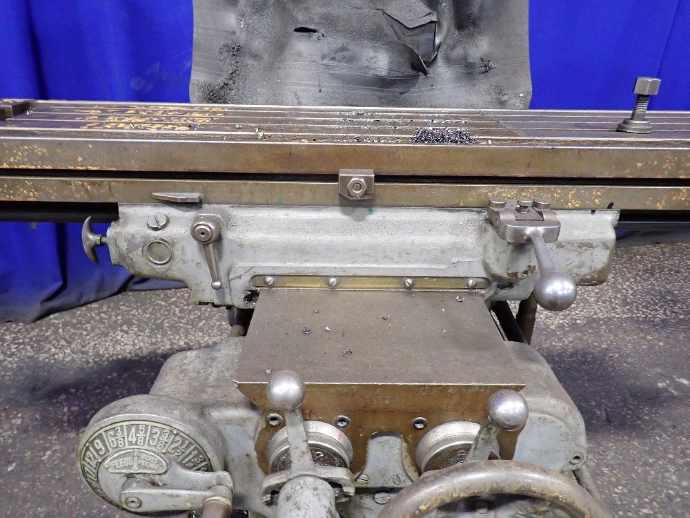 Kearney-trecker 12" X 50" Vertical Mill - 5hp-2ch