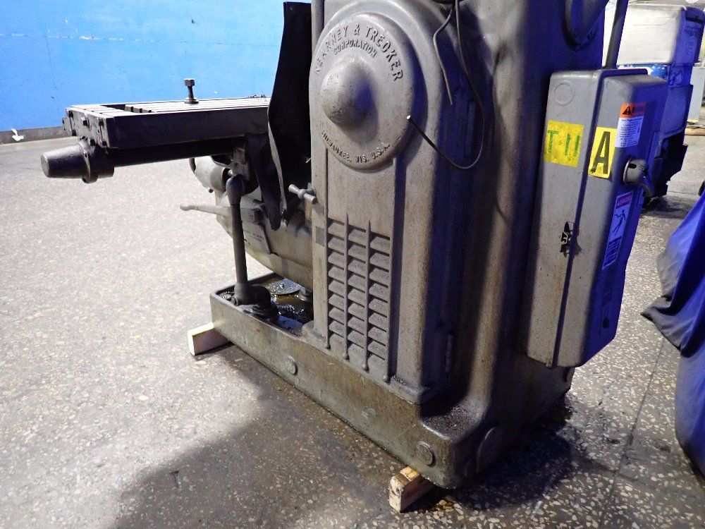 Kearney-trecker 12" X 50" Vertical Mill - 5hp-2ch