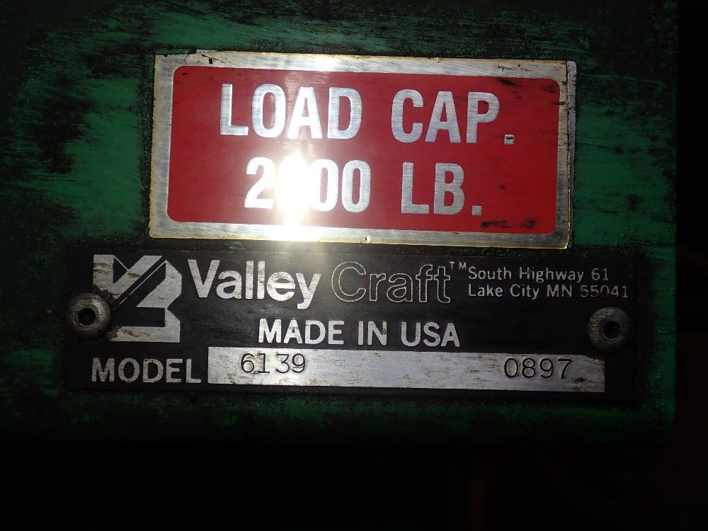 Valley Craft 2000 Lbs Drum Lift/rotator - 6139