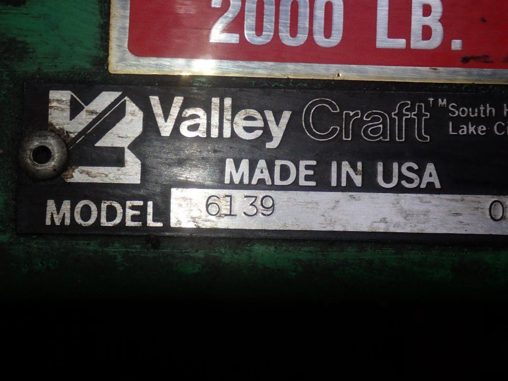 Valley Craft 2000 Lbs Drum Lift/rotator - 6139