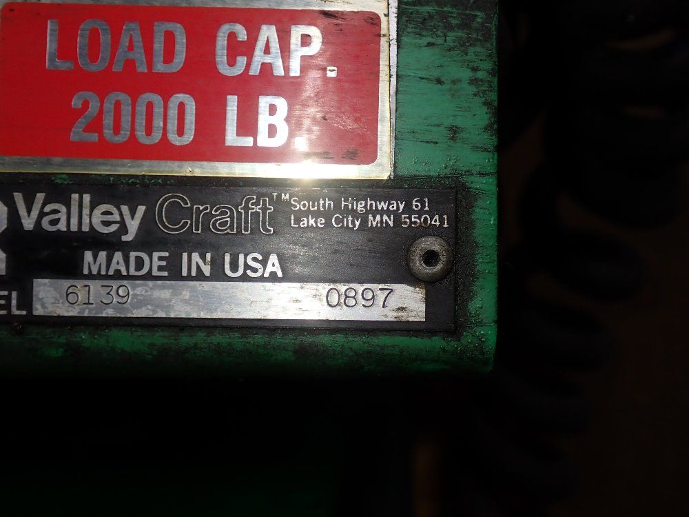 Valley Craft 2000 Lbs Drum Lift/rotator - 6139