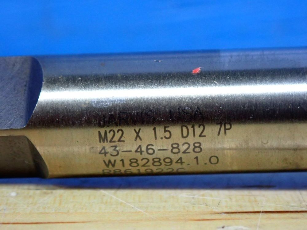 Jarvis M22 X 1.5" R861922c Jarflo Forming Tap M22 X 1.5 - R861922c