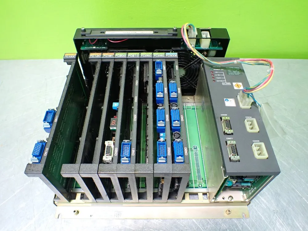 Yaskawa Jznc-irk31m-131 Cnc Chassis With I/o Modules. - Jznc-irk31m-131j00