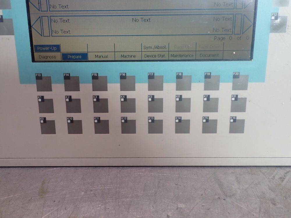 Siemens 6av6542-0cc10-0ax0 Operator Panel, - 6av6542-0cc10-0ax0