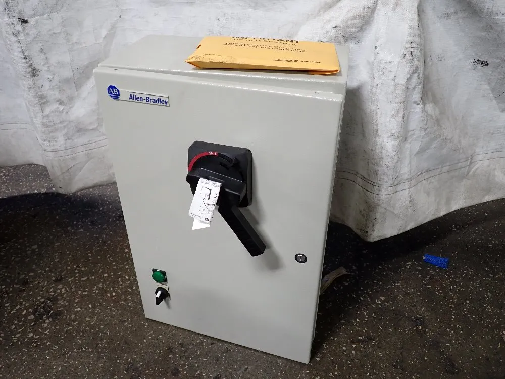 Allen-bradley 50hp Electrical Enclosure - 112-c60fbe1g-3-4g-6p901t