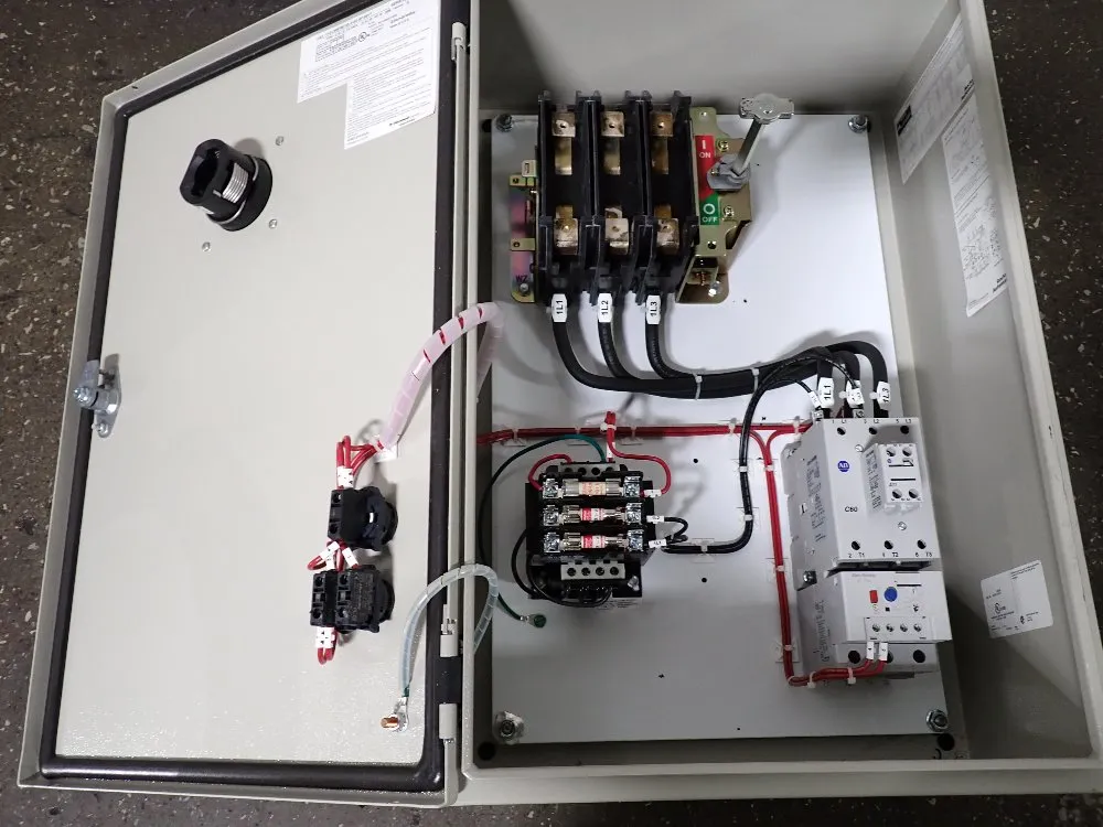 Allen-bradley 50hp Electrical Enclosure - 112-c60fbe1g-3-4g-6p901t