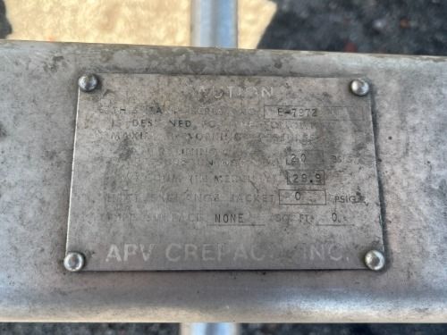 Apv Crepaco Receiver Tank