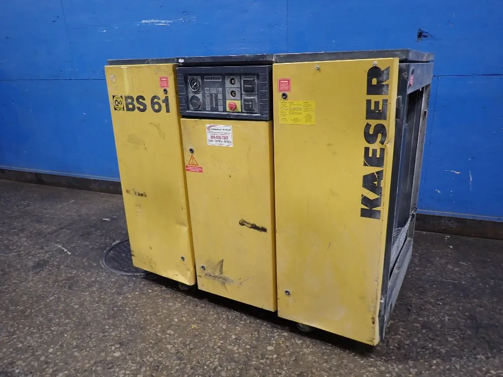 Kaeser 50 Hp Bs61 Air Compressor - Bs61