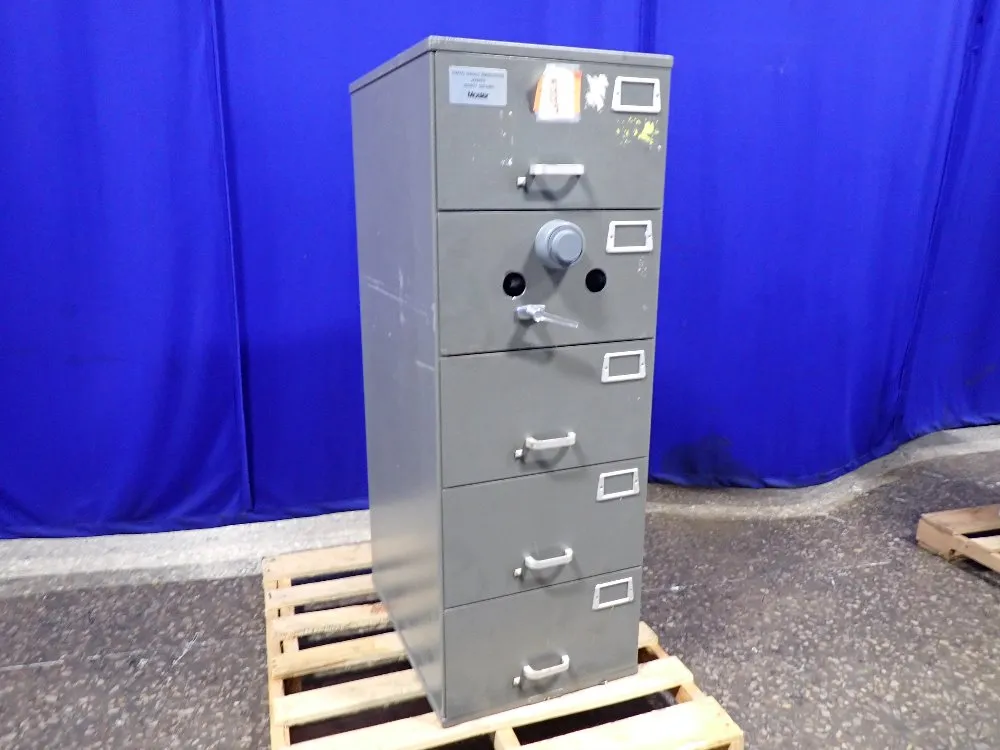 Mosler Safe Fire Proof File Cabinet
