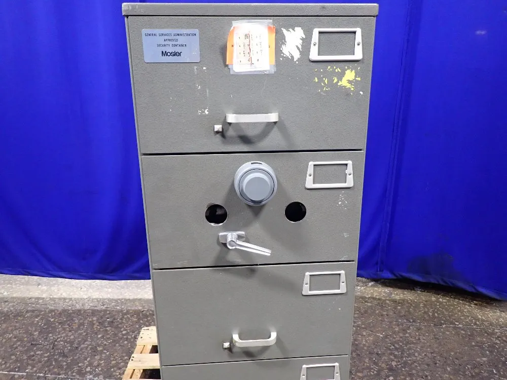Mosler Safe Fire Proof File Cabinet