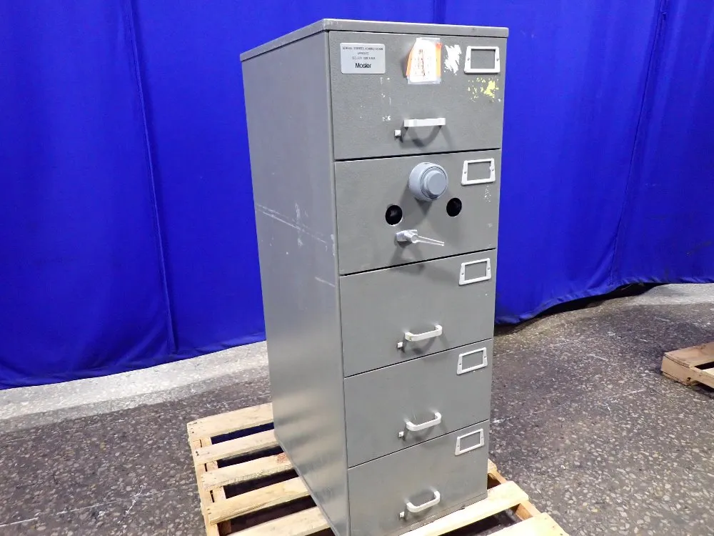 Mosler Safe Fire Proof File Cabinet