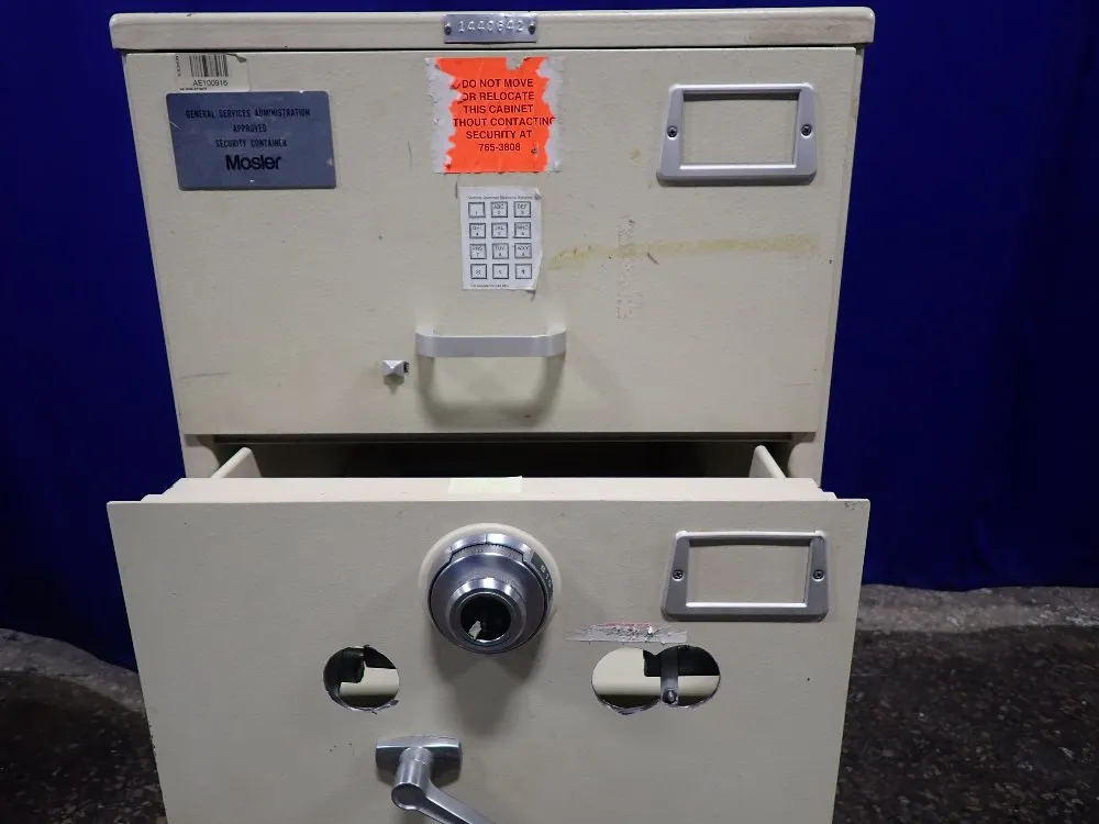 Mosler Safe Fire Proof File Cabinet