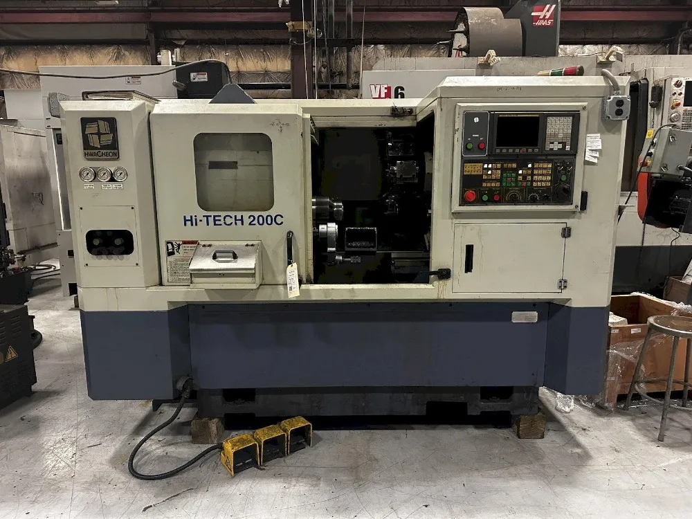 Hwacheon Hi-tech Cnc Lathe - 200cl