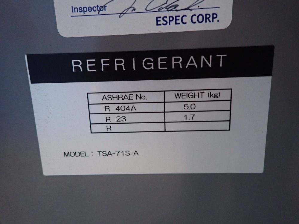 Espec Corp 15"x18"x18" Thermal Shock Chamber - Tsa715-a