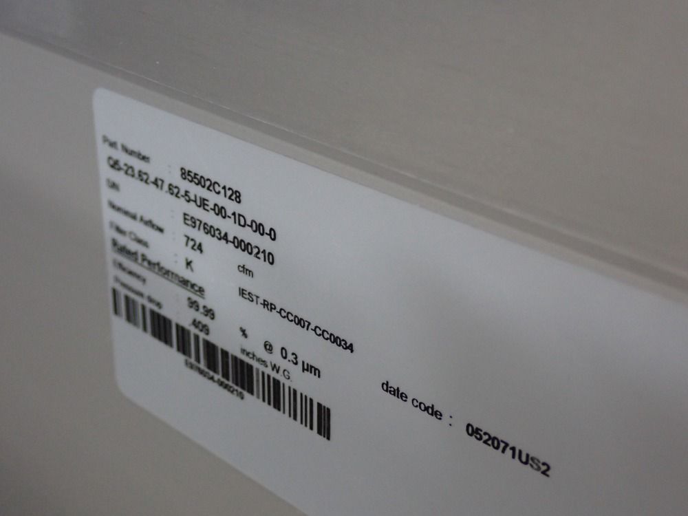 Envirco 24"x10"x48" Fan-filter Units - 11111-016