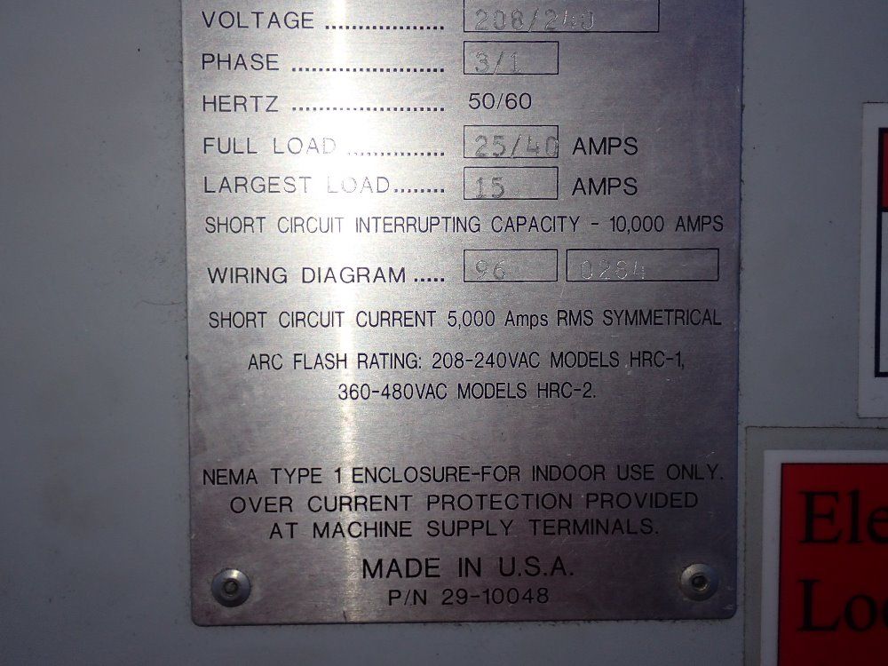 Haas Haas Tl2 Cnc Lathe