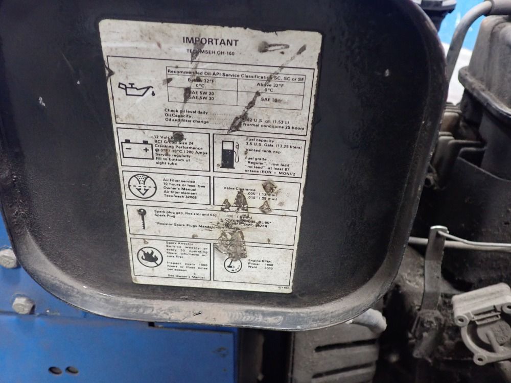 Miller Miller Bluestar 2e Acdc Arc Welding Generator 