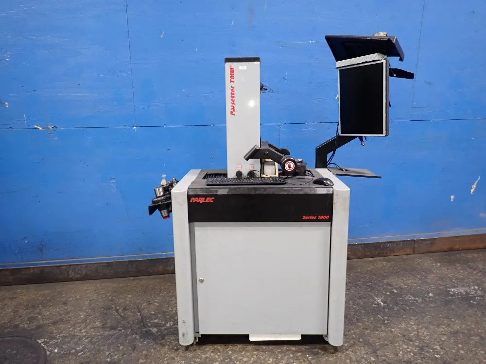 Parlec Tool Presetter - Parsetter Tmm / Series 1800