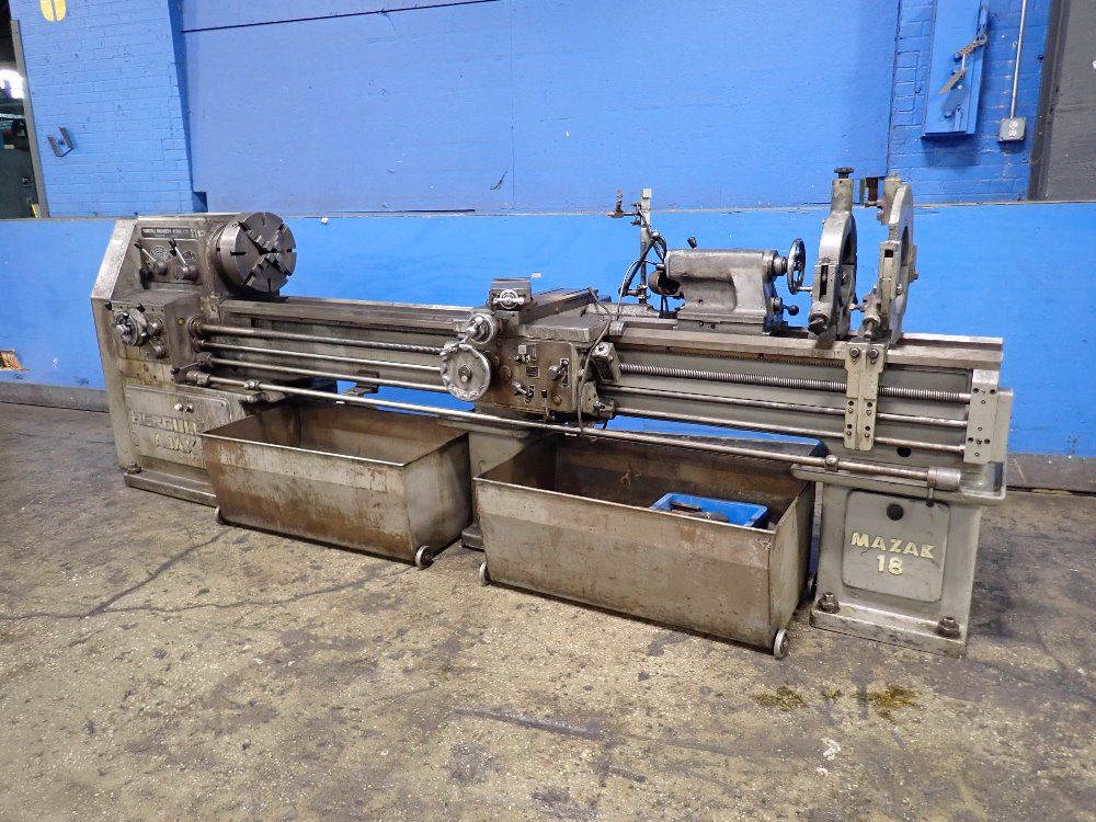 Hercules Yamazaki Mazak 18 Gap Bed Lathe