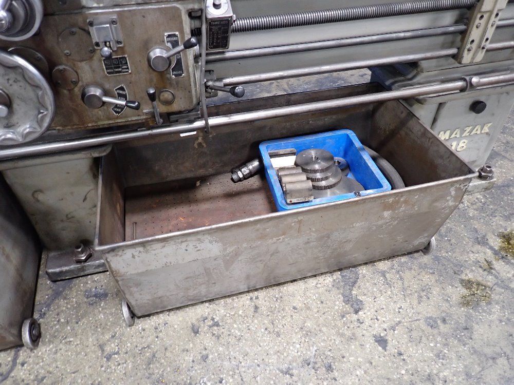Hercules Yamazaki Mazak 18 Gap Bed Lathe