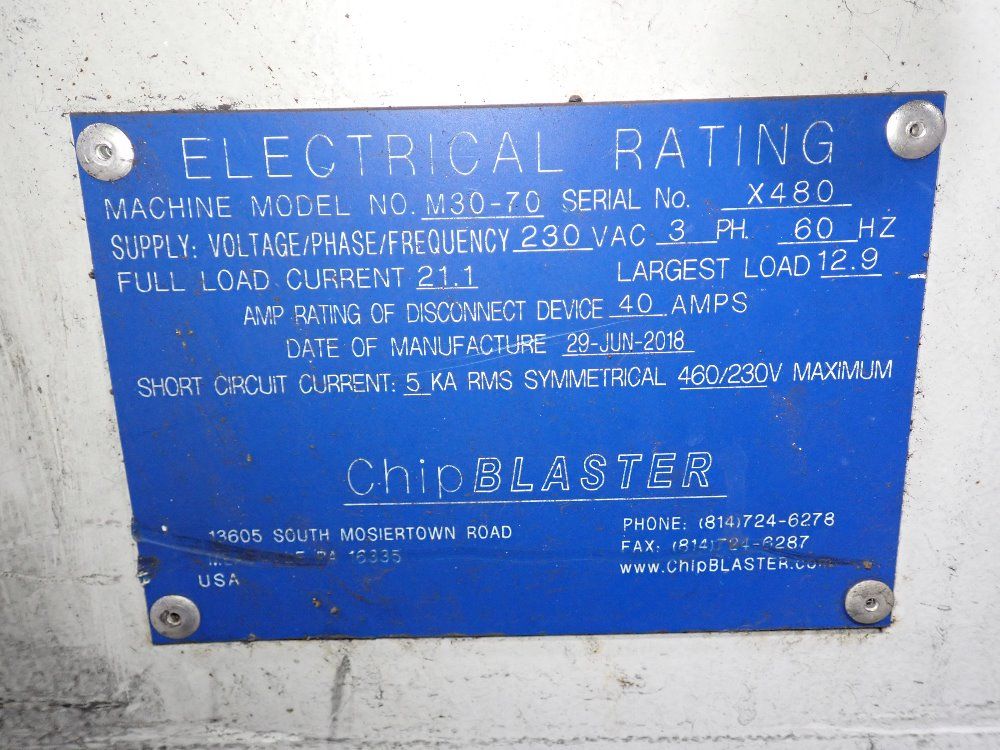 Chip Baster High Pressure Coolant System